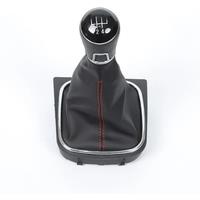 5 Speed Gear Knob Shift Stick Gaiter Cover Replacement for VW Golf 5 6 Car Accessories