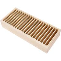 Headband Holder, Hairband Storage Display Box, Wood Scrunchie Storage Organizer for Girls, Headband