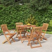 Together dining Garden 5 pcs solid acacia wood
