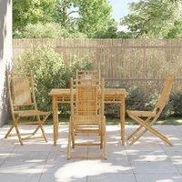 Garden dining Together 5 pcs bamboo