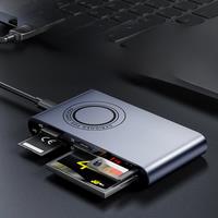 LLano 5 in 1 Card Reader USB 3.0 High Speed Transmission Connector Adapter Supports Micro SD/Micro SDXC/SDHC/MMC/MS Pro Duo