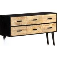 Buffet 110x33x64 cm solid mango wood