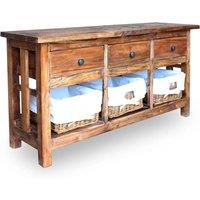 Buffet solid recovery Wood 100x30x50 cm