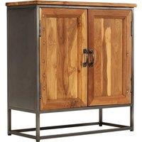 Recycled tea Buffet and steel 65x30x70 cm
