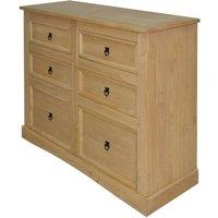 Buffet range Corona Mexican pine 110x43x81 cm