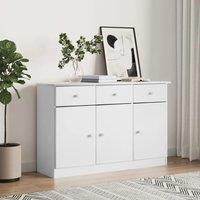 Buffet ALTA White 112x35x73 cm solid drink of pin