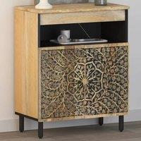 Side cabinet 60x33x75 cm solid mango drink