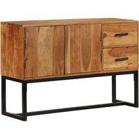Buffet Brown 110x30x70 cm solid acacia wood