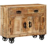 Buffet 80x30x65 cm solid raw mango tree drink