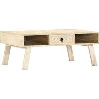 Low Table 100x60x40 cm solid mango wood