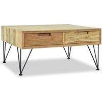 Low Table 80x80x40 cm solid Teck