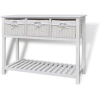 White storage Buffet