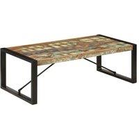 Low Table 120x60x40 cm solid recovery Wood