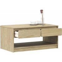 SAUDA Low Table oak 99x55x45 cm solid pin drink