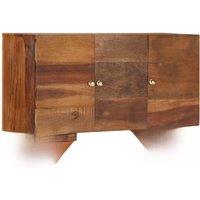 Buffet solid recycled wood 110x30x75 cm Brown