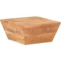 V-shaped Low Table 66x66x30 cm solid acacia wood