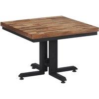 Low Table 55x55x40 cm solid recovery teck