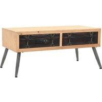 Low Table solid wood of sapin 115x55x50 cm