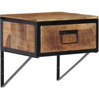 Bedside Table Table 40x35x40 cm solid mango tree drink