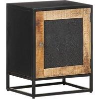 Raw mango wood bedside Table Table 40x30x50 cm