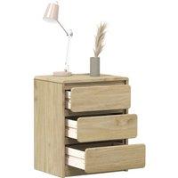 SAUDA bedside Table Table Oak 44x35x56 cm solid pin drink