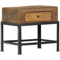 Bedside Table Table 40x35x40 cm solid recovery drink