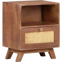 Solid mango wood bedside Table Table 40x30x50 cm