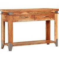 Console Table 110x34x74 cm solid acacia wood