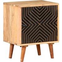 Solid Acacia Wood bedside Table Table 40x30x50 cm