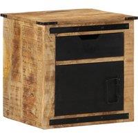 Bedside Table Table 45x40x45 cm solid mango tree drink
