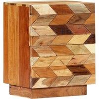 Solid recovery Wood bedside Table Table 40x30x50 cm
