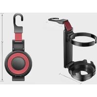 Car Seat Headrest Hook Car Multifunctional Water Cup Holder Auto Back Seat Organizer Hanger Handbag