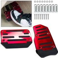 Universal Car Foot Pedal Modified Brake Throttle Clutch Aluminum Alloy Metal Foot Pedal Anti-Slip Pad Stainless Steel Type Tools