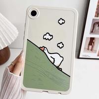 For Samsung Galaxy Tab A8 Case 10.5inch TPU Picture Frame Color Painting Tablet Cover for Tab A7/S6 Lite SM-P610/P615 Funda Capa