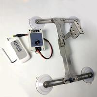 DIY Linear Actuator Portable Stainless Steel Bracket Adjustable Pitch And Elevation Angle Motor Bracket Foldable With Suction