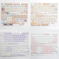 MAO Profile PBT Dye Sub Keycaps Anime For Mechanical Keyboard 61/67/82/87/98/104/108 keys Keyboard Keycap Custom Sea Salt Sushi