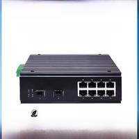 8 Port 10000M Switch Ethernet Industrial Gigabit, 8 Portas, 10G Network Switcher,10G SFP, Uplink L2-Managed, Web Management
