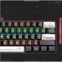 ONIKUMA Professional Portable Wired Gaming Keyboard with RGB Backlit 61 Keys Mechanical Keyboards