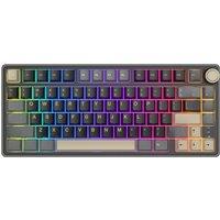 Royal Kludge RK R75 Wired Gaming Keyboard 80 Keys 80% Gasket RGB Backlit Hot-swappable Mechanical Keyboard with MDA PBT Keycaps