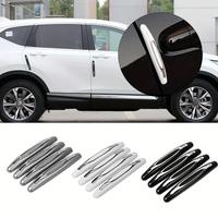 4Pcs Car Door Protector Guard Strip Scratch Protector Car Rubber Bumper Stickers Auto Door Edge Protection Car Decoration