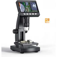 4.3inch 1000x Digital Microscope for Electronics Repair 1080P Video Coin Microscopio with 8LEDs Soldering Microscope for pcb