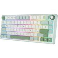 Royal Kludge RK R75 Brazilian Mechanical Keyboard Gasket Wired Gamer Keyboard Hot-swappable 80 Keys RGB Backlit MDA PBT Keycaps