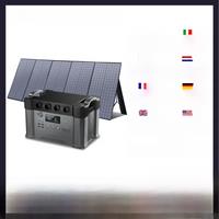 ALLPOWERS Solar Generator S2000 Pro with 400W Solar Panel, 4 x 2400W AC Outlets, 2400W Portable Power Station for Home Backup RV