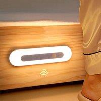 Under Cabinet Lights Motion Sensor Wardrobe Closet Stairs Light Cupboard Lamp Wireless Magnetic