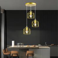 Vintage Chandelier Led Ceiling Lighting Nordic Style Hanging Lamp Dining Living Room Home Christmas Decor Pendant Light kitchen