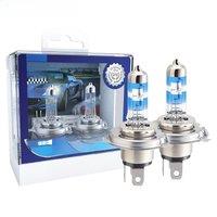 Philips Racing Vision GT200 H4 12V +200% Brighter Light Car Halogen Headlight Original Auto Lamps High Low Beam ECE, 2pcs