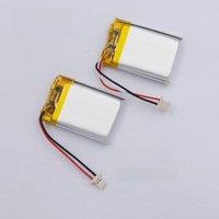 2pcs 3.7V 600mAh 1.48Wh Li-Polymer Li Lithium Battery 3-Wire JST 3pin 51146 Connector 602535 For Car DVR Gamera Dash Cam GPS MP4