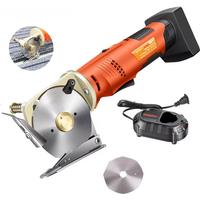 Electric Scissors 12V 70mm/90mm Manual Sewing Machine Rechargeable for PVC Leather Scissors Leather Fabric Cutting Machine