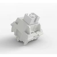KEYCOOL Walk Snow Switch White HiFi 5 Pins 38g Linear Factory lubrication Switches Mechanical Keyboard POM MX Switch 21mm Spring