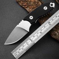 Outdoor pocket knife camping knife camping barbecue small straight knife k sheath survival knife